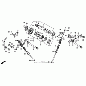 Схема вузла: Camshaft 88-92 для Honda XR600