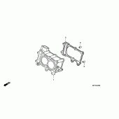 Схема узла: Цилиндр для Honda FJS400 Silver Wing