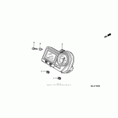 Схема узла: Meter (1) для Honda CBR900RR CBR929RR Fireblade