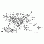 Схема узла: Рама для Honda ST1100 Pan-European