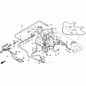 Схема вузла: Water pipe для Honda GL1500 Gold Wing Special Edition