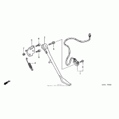 Схема узла: Подставка для Honda VT750 Shadow Spirit