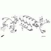 Схема узла: Электрооборудование для Honda CBR600 CBR600FR Racing Edition