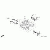 Схема вузла: Tappet cover для Honda XR650