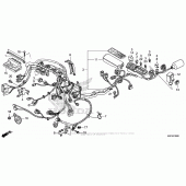 Схема вузла: Електрообладнання для Honda CBR600 CBR600RR