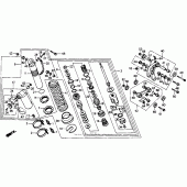 Схема узла: Shock absorber 88-90 для Honda XR600
