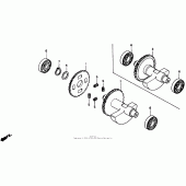 Схема вузла: Balancer для Honda XR600