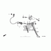 Схема вузла: Підставка для Honda CBR1000 CBR1000RR (ABS) Fireblade