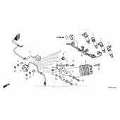 Схема вузла: Електрообладнання для Honda CBR600 CBR600RR