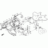Схема вузла: Water pipe 90-91 для Honda GL1500 Gold Wing Interstate
