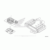 Схема вузла: Комплект прокладок А для Honda GL1800 Gold Wing Valkyrie