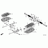 Схема узла: Step (2) для Honda VT1300 Interstate