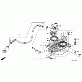 Схема узла: Топливный насос для Honda NSA700 DN-01