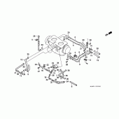 Схема вузла: Вакуумні шланги для Honda GL1500 Gold Wing Special Edition