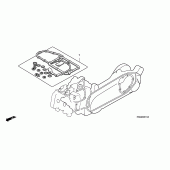 Схема вузла: Комплект прокладок В для Honda FJS400 Silver Wing