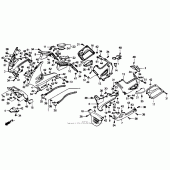 Схема вузла: Cowl для Honda ST1100 Pan-European