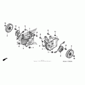 Схема узла: Вентилятор (gl1800/a 05) для Honda GL1800 Gold Wing