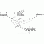 Схема вузла: Mark 94-97 для Honda VFR750F Interceptor