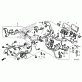 Схема узла: Электрооборудование для Honda ST1300 Pan-European