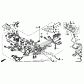 Схема вузла: Wire harness (2) для Honda CBR1000 CBR1000RR (ABS) Fireblade