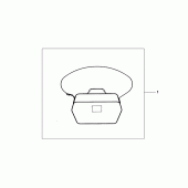 Схема вузла: Innerbag topbox для Honda XL125 Varadero