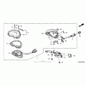 Схема вузла: Спідометр для Honda VTX1300