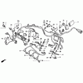 Схема вузла: Електрообладнання для Honda CBR600 CBR600F Smokin Joe s Edition