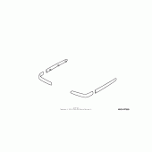 Схема узла: Saddlebag molding kit (chrome) для Honda GL1800 Gold Wing