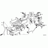 Схема вузла: Акумулятор для Honda CTX1300