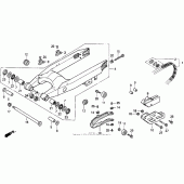 Схема вузла: Маятник 94 для Honda CR250