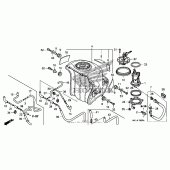 Схема вузла: Паливний бак + паливний насос для Honda CBR1000 CBR1000RR (ABS) Fireblade