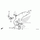 Схема узла: Система вентиляции бака для Honda GL1800 Gold Wing