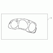 Схема узла: Woody panel для Honda GL1800 Gold Wing