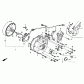 Схема узла: Генератор для Honda XR600