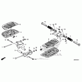 Схема вузла: Step (2) для Honda VT1300 Interstate