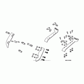 Схема узла: Fairing side air deflectors для Honda GL1800 Gold Wing