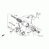 Схема вузла: Стартер електричний для Honda CMX250 Rebel