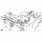 Схема вузла: Радіатор для Honda VFR800 Interceptor