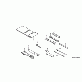 Схема вузла: Інструмент для Honda VT1100 Shadow Sabre