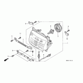 Схема вузла: Фара (2) (XL600VR) для Honda XL600 Transalp