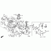 Схема узла: Топливный бак/топливный насос для Honda CBR1000 CBR1000RR Fireblade