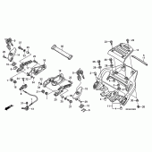 Схема вузла: Grab rail для Honda ST1300 Pan-European