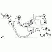 Схема вузла: Switch + Cable для Honda VFR800 Interceptor