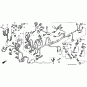 Схема вузла: Електрообладнання для Honda VFR800 Interceptor