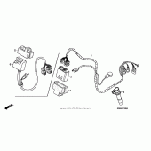 Схема вузла: Електрообладнання для Honda CRF250 CRF250R