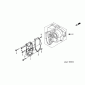 Схема вузла: Shift cover для Honda ST1100 Pan-European