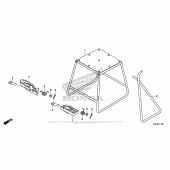 Схема вузла: Stand + Step для Honda CRF150 CRF150R