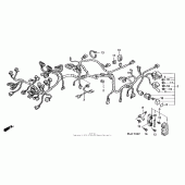 Схема узла: Жгут проводки (2) для Honda ST1100 Pan-European