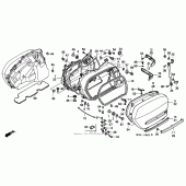 Схема узла: Кофр для Honda GL1800 Gold Wing