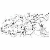Схема вузла: Water pipe для Honda NRX1800 Valkyrie Rune